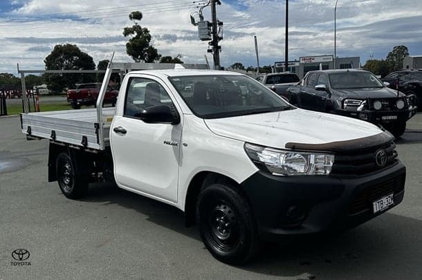 2022 Toyota Hilux Workmate in White