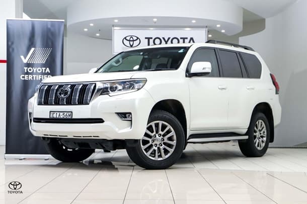2019 Toyota Landcruiser Prado Kakadu in White