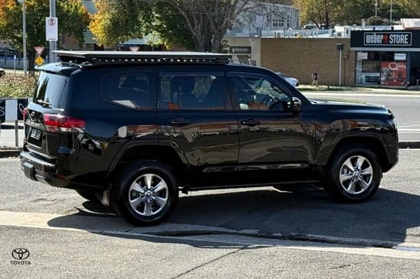 2022 Toyota Landcruiser GX in Black