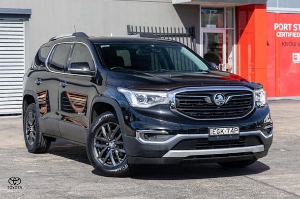 2019 Holden Acadia LTZ in Yellow