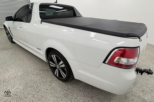 2016 Holden Ute SV6 Black in White