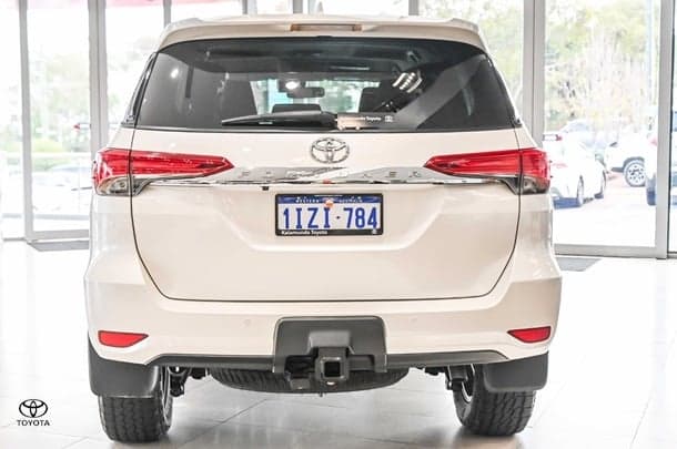 2019 Toyota Fortuner GXL in White