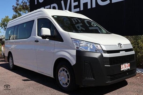 2021 Toyota Hiace Commuter in White