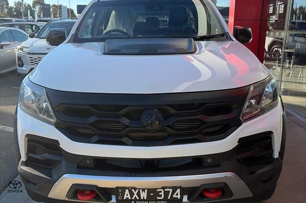 2018 Holden Colorado Storm in White