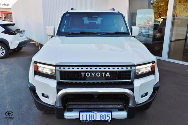 2024 Toyota Landcruiser Prado GXL in White