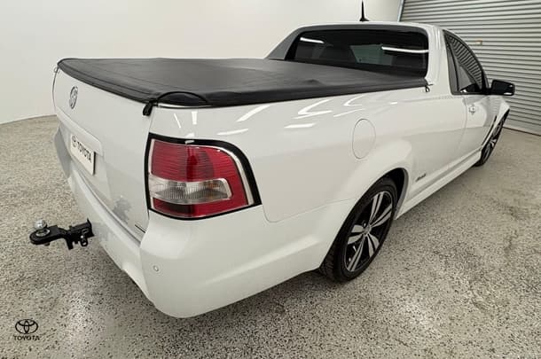 2016 Holden Ute SV6 Black in White