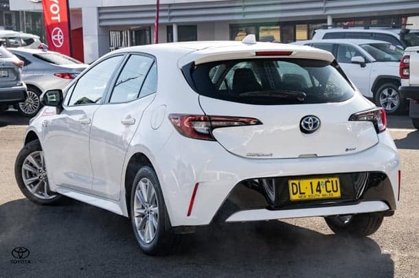 2024 Toyota Corolla Ascent Sport in White