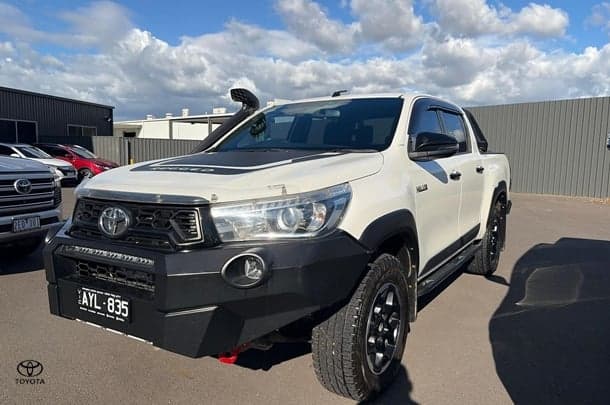 2018 Toyota Hilux Rugged X in White
