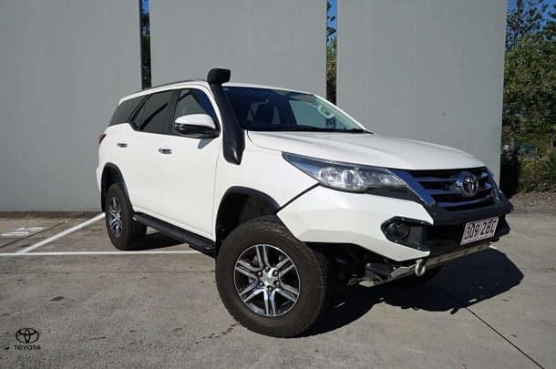 2019 Toyota Fortuner GXL in White