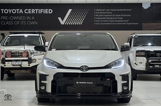 2021 Toyota Yaris GR in White