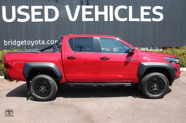 2023 Toyota Hilux GR-S in Red