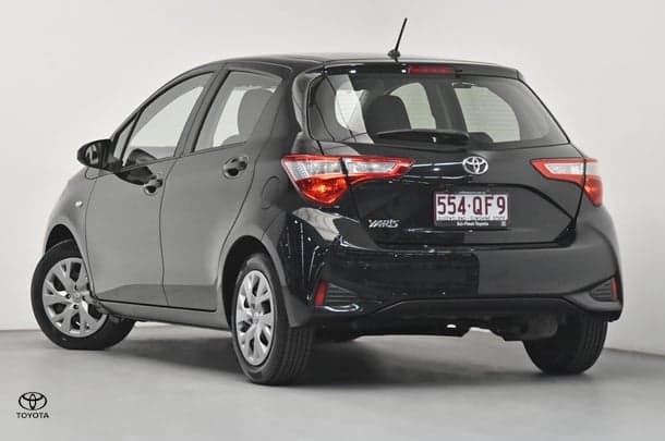 2019 Toyota Yaris Ascent in Black