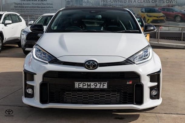 2021 Toyota Yaris GR in White