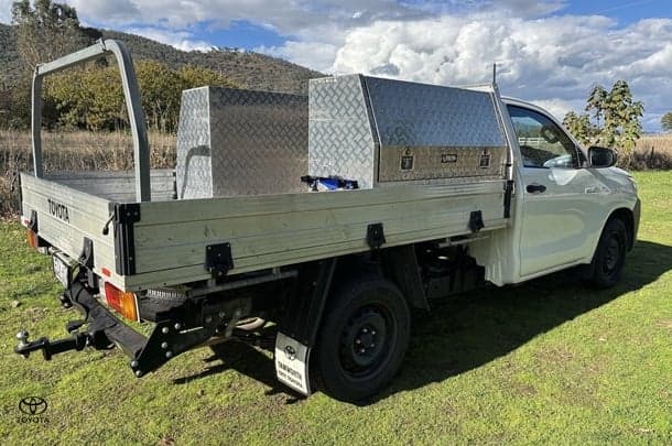 2019 Toyota Hilux Workmate in White