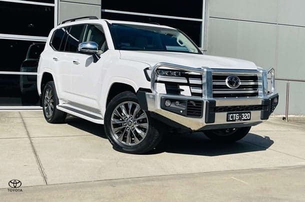 2023 Toyota Landcruiser Sahara ZX in White