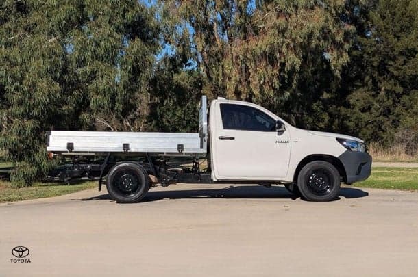 2022 Toyota Hilux Workmate in White