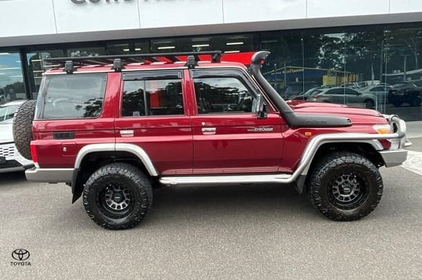 2022 Toyota Landcruiser GXL in Red