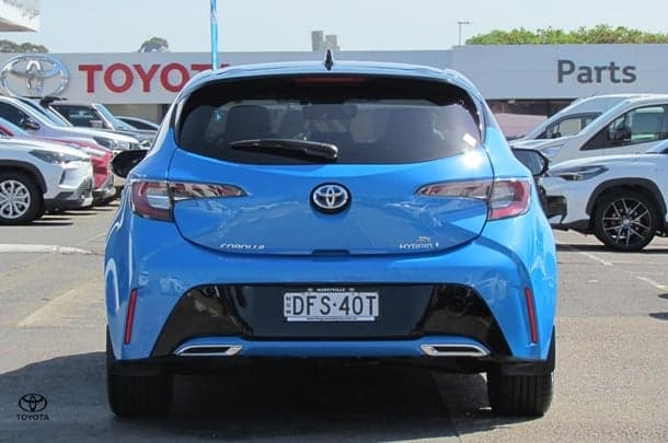 2022 Toyota Corolla ZR in Two Tone Blue