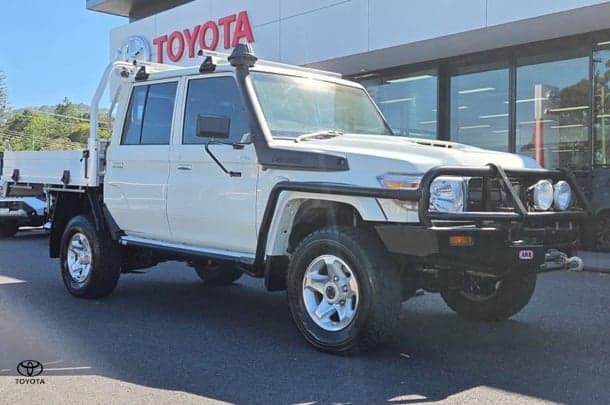 2021 Toyota Landcruiser GXL in White