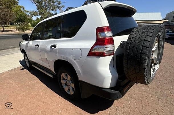2014 Toyota Landcruiser Prado GX in White