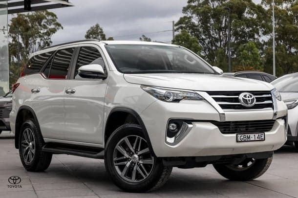 2018 Toyota Fortuner Crusade in White