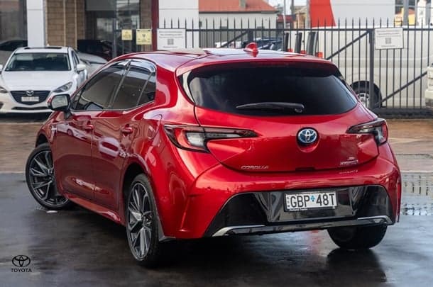 2023 Toyota Corolla ZR Hybrid in Red