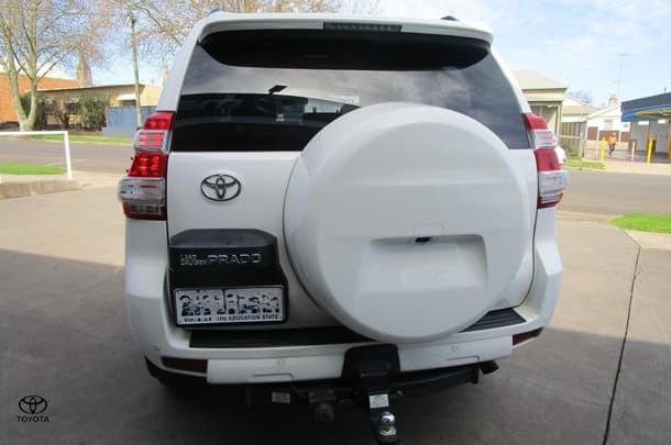 2015 Toyota Landcruiser Prado GXL in White