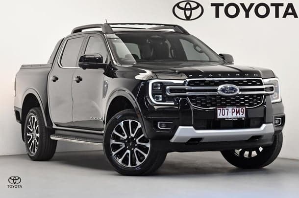 2023 Ford Ranger Platinum in Black