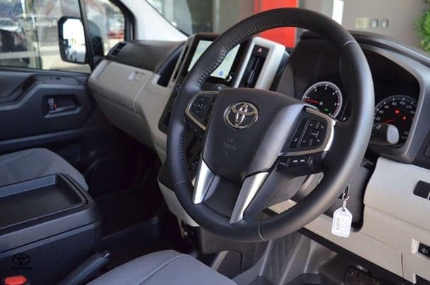 2025 Toyota Hiace LWB in White