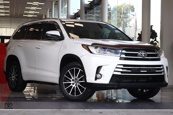 2019 Toyota Kluger AWD GRANDE in White