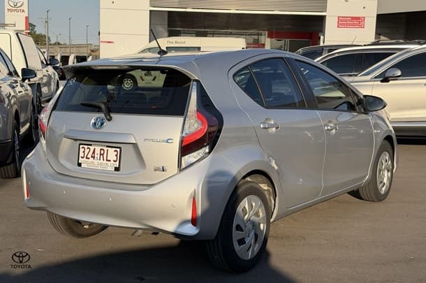 2020 Toyota Prius C Base in Silver