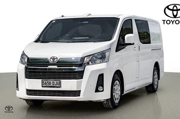 2023 Toyota Hiace LWB in White