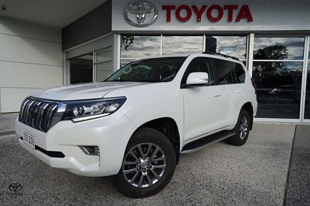 2018 Toyota Landcruiser Prado VX in White
