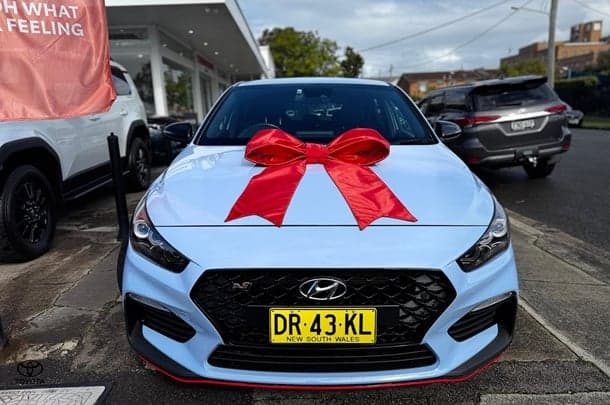 2019 Hyundai i30 N Performance in Blue
