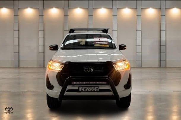 2022 Toyota Hilux Workmate Hi-Rider in White