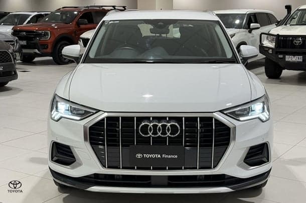 2024 Audi Q3 35 TFSI in Glacier White Metallic