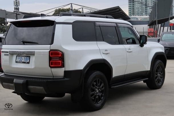2024 Toyota Landcruiser Prado GXL in White