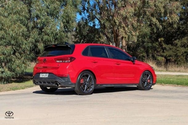 2021 Hyundai i30 N in Red