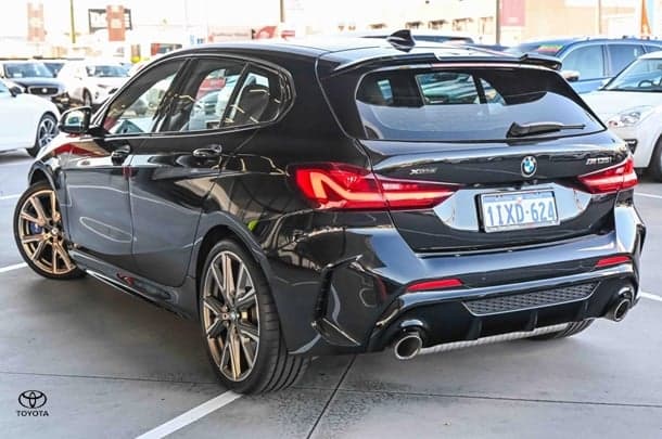 2021 BMW 1 Series M135i xDrive in Black