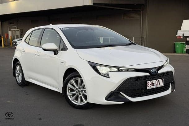 2024 Toyota Corolla Ascent Sport Hybrid in White