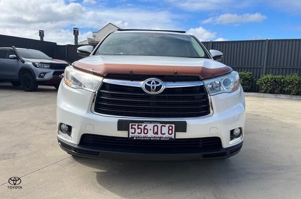2014 Toyota Kluger GX in White