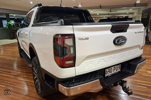 2023 Ford Ranger Platinum in White