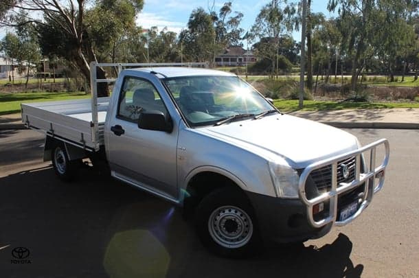 2008 Holden Rodeo DX in Silver
