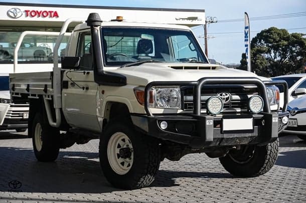 2019 Toyota Landcruiser Workmate in White