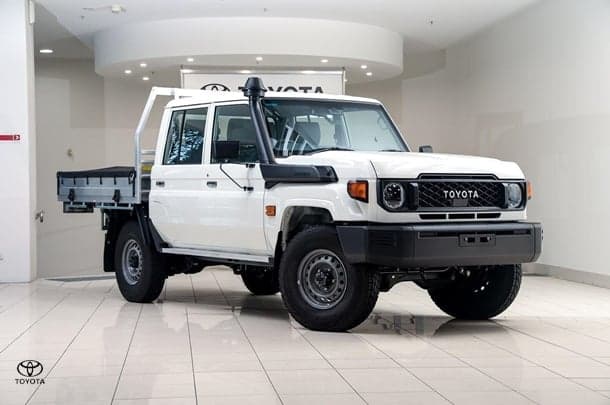 2024 Toyota Landcruiser Workmate in White