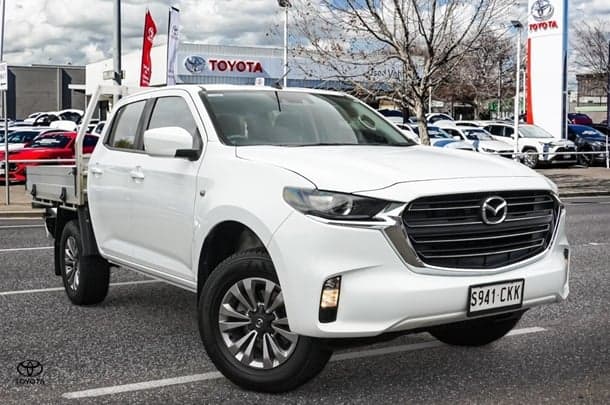 2021 Mazda BT-50 XT in White