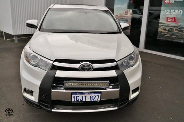 2014 Toyota Kluger GRANDE-2WD in White