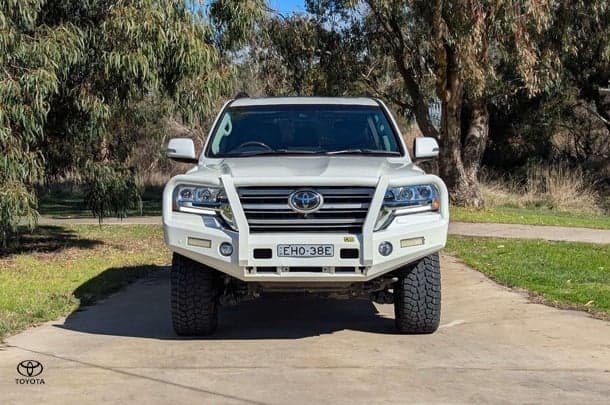 2020 Toyota Landcruiser Sahara in White