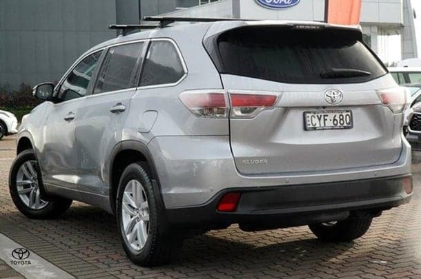 2015 Toyota Kluger GX in Silver