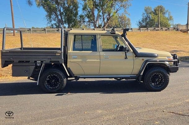 2022 Toyota Landcruiser GXL in Beige